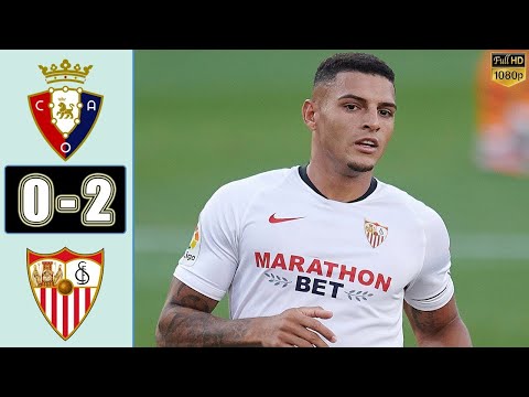 🔥 Севилья - Осасуна 2-0 - Обзор Матча Чемпионата Испании 22/02/2021 HD 🔥