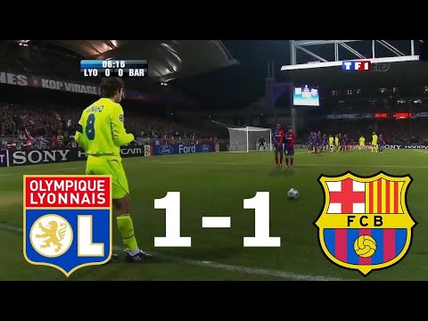 Lyon vs Barcelona  1-1 - All Gоals & Extеndеd Hіghlіghts - ULC 2009 HD