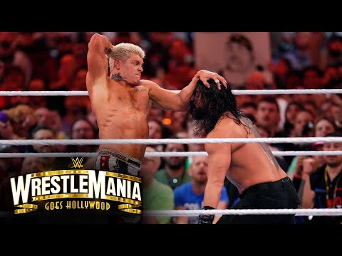 Roman Reigns vs. Cody Rhodes - WWE Universal Championship Match: WrestleMania 39 Sunday Highlights