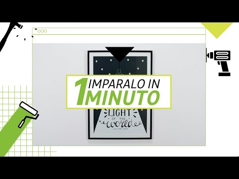 Imparalo in 1 minuto: quali chiodi usare per appendere i quadri | Leroy Merlin