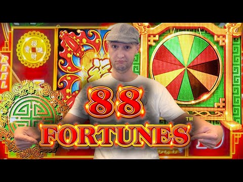 SPECIAL WHEEL BONUS!! ⭕ 88 Fortunes Live Slot Play - Big Win - YouTube