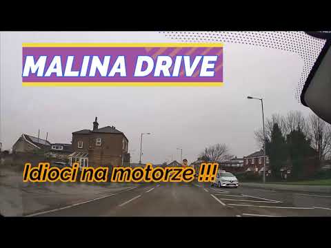 Idioci na motorze. Jazda na czerwonym Debile na motorach