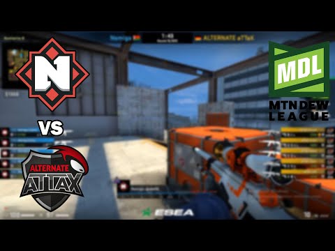 Nemiga vs ALTERNATE aTTaX. Mountain Dew League. BEST MOMENTS l CSGO