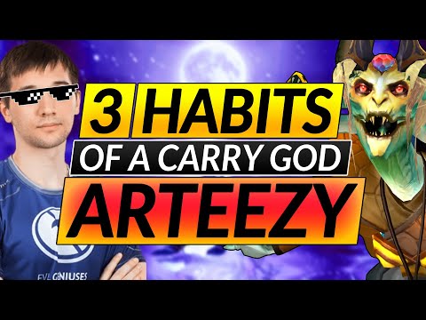 How to CARRY EVERY GAME - Arteezy's Top 3 CARRY Tips We ALL NEED - Dota 2 Guide