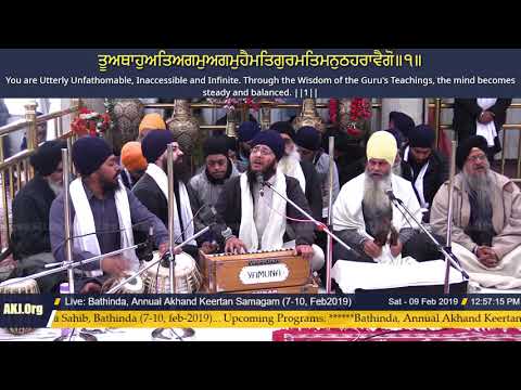 037 Bathinda 9Feb2019 SatM DSK Bhai Avneet Singh Jee Kanpur