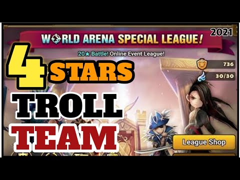 SPECIAL LEAGUE TROLL TEAM 2021 - Summoners War