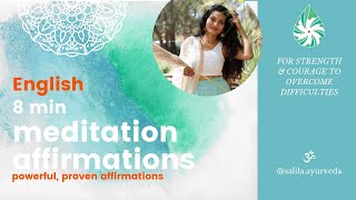 8 Mins to Change Your Life, Meditation Affirmations | Anxiety, Surrender Manifestation