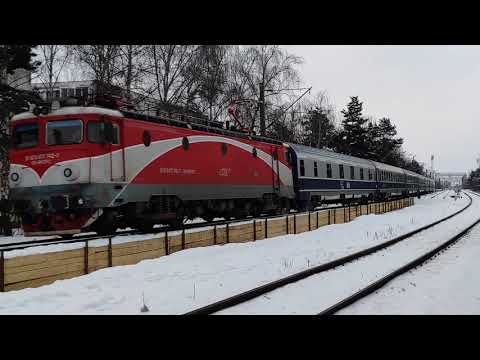 Tren IR346 Bucuresti Nord - Viena pleaca din Brasov cu 477-742-7 - 16.01.2021