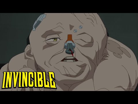 Robot attacks Mauler Twins Season 1 Episode 7