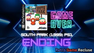 South Park (1999) Sony Playstation PS1 ending [Retro Gaming]