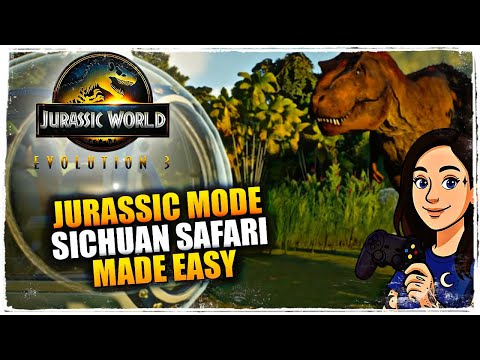 Jurassic World Evolution 3 - Sichuan Safari Challenge Jurassic Difficulty MADE EASY
