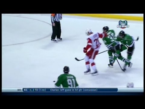 13/14 RS: Det @ Dal Highlights - 1/4/14