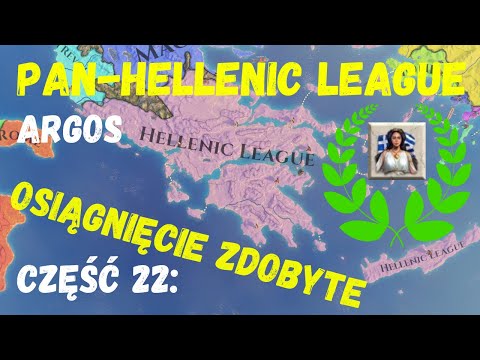 OSIĄGNIĘCIE ZDOBYTE - Zagrajmy w Imperator: Rome - Pan-Hellenic League - Argos cz.22