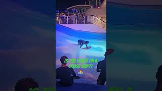Flow Rider on Royal Caribbean Utopia of the Seas!  #cruiseship #travel #cruise #utopiaoftheseas #wow