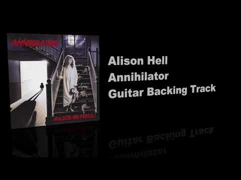 Annihilator - Alison Hell Backing Track