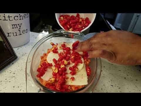 My Flamin' Hot Cheetos Mac & Cheese!