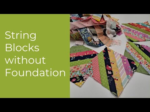String Blocks without Foundation