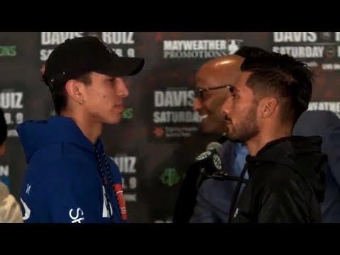 MARIO BARRIOS vs RICHARD ZAMORA | FINAL PRESSER FACE 2 FACE