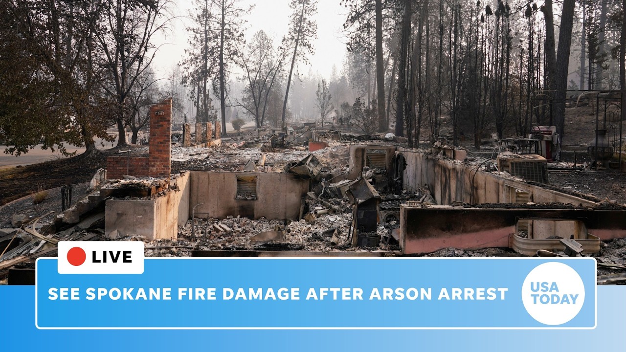 Live: Spokane fire damage devastates Washington after Aaron Farinacci arson arrest