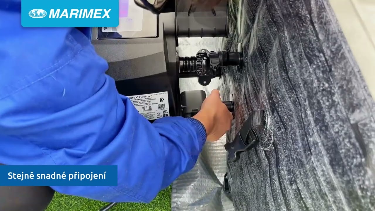 Vírivý bazén Pure Spa Greystone Deluxe Bubble Spa 6 NP