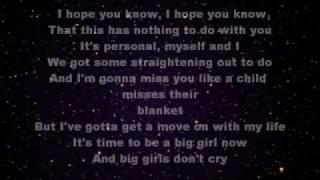 Jordan McCoy - Big Girls Don&#39;t Cry [Lyrics]