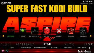Installing ASPIRE BUILD 2026 | Ultra-Fast Kodi 21 Omega