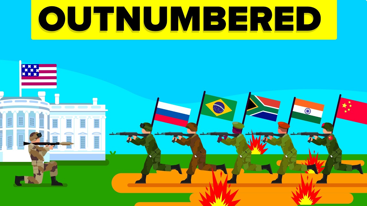 USA vs BRICS (Brazil, Russia, India, China & South Africa) - Who Would Win WW3