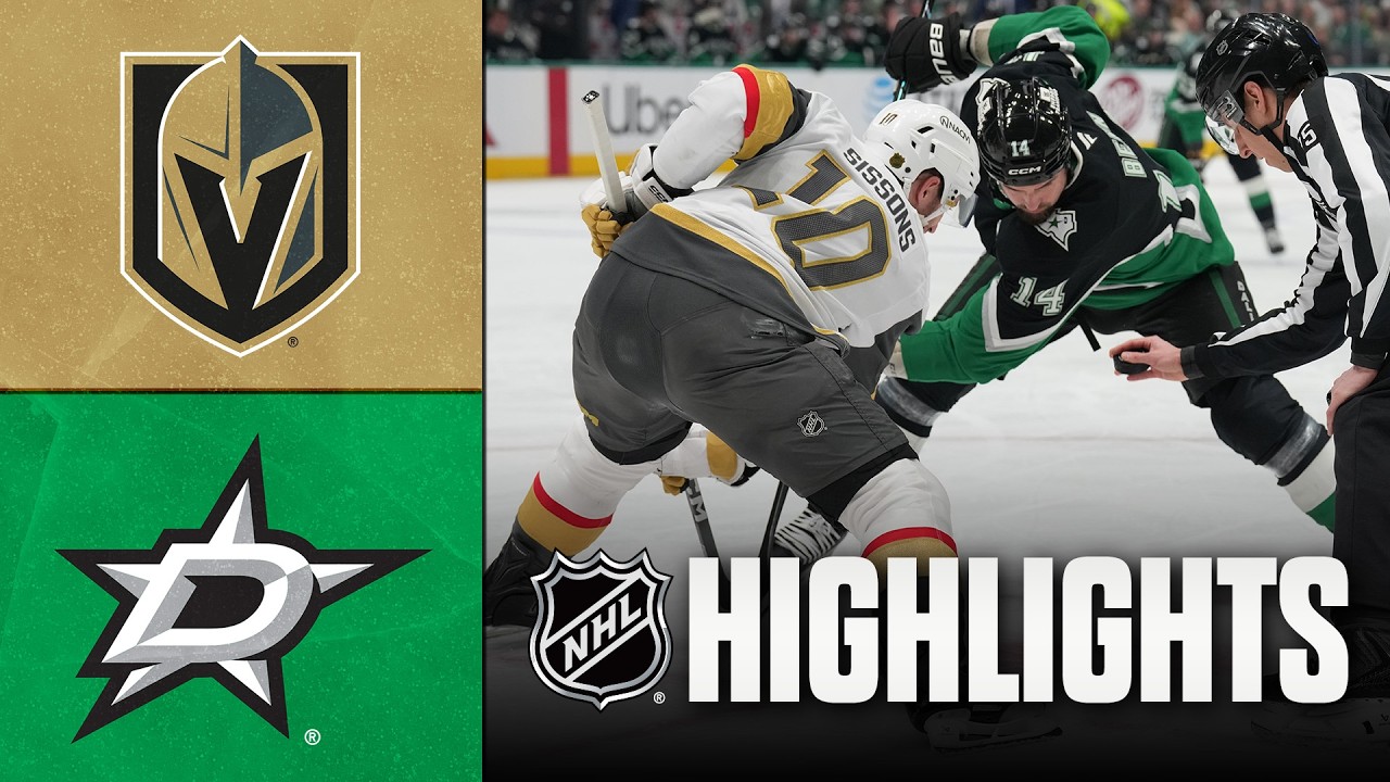 3월23일 베가스골든나이츠 댈러스 NHL 하이라이트