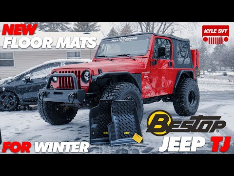 Bestop Floor Liner Mats for Jeep TJ | Install and Review