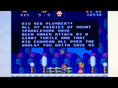 Mario's Quest: The Lost Flash - Mount Sparklemore