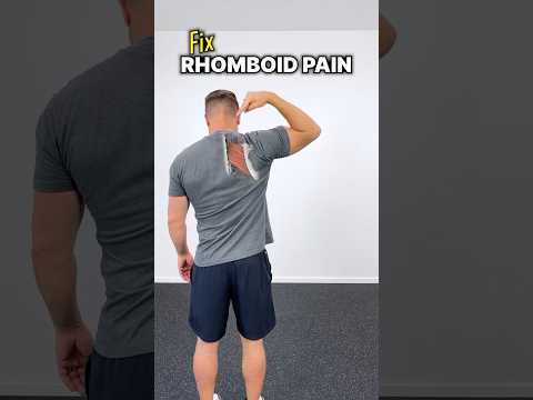 Fix Rhomboid Upper Back Pain With These 4 Exercises!