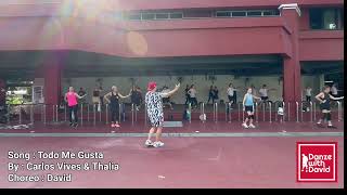 CARLOS VIVES &amp; THALIA | TODO ME GUSTA | A ZUMBA / DANCE FITNESS CHOREOGRAPHY 