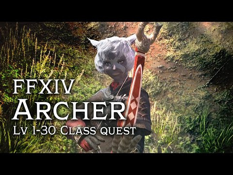 FFXIV Archer Class Quest [lv 1-30]