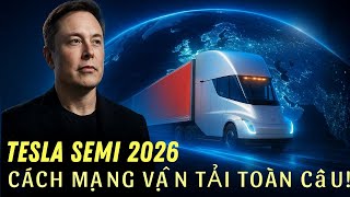 Elon Musk Nâng Cấp Tesla Semi Lớn Nhất Từ Trước Đến Nay!