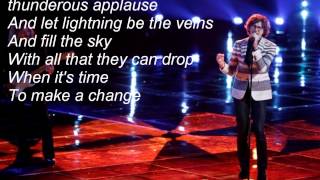 Matt McAndrew-Make It Rain-The Voice 7[Lyrics]