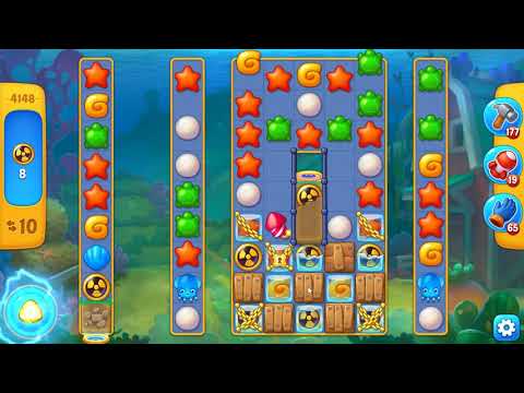 Fishdom level 4148 🐠 Playrix HD 👋😘✌
