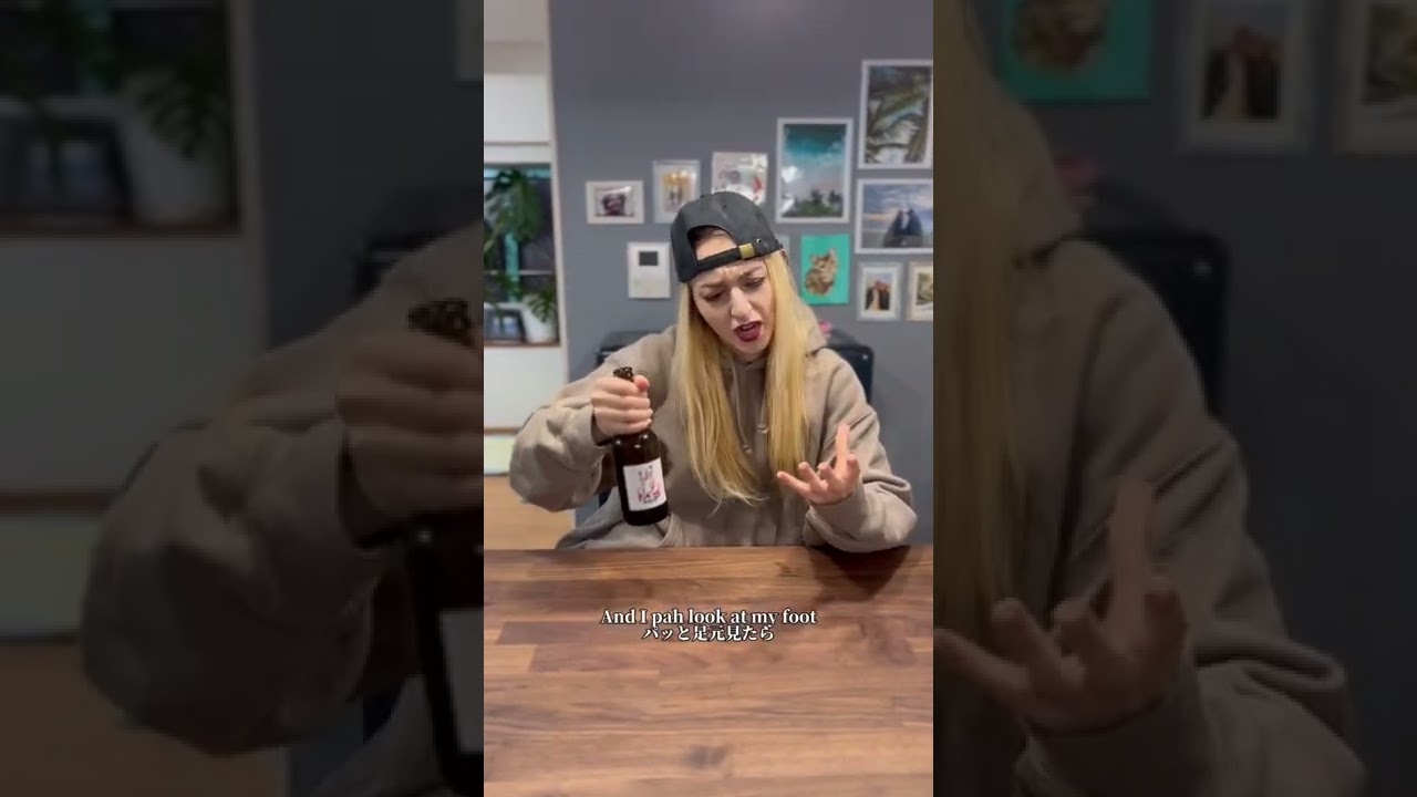 旦那のモノマネしたら酷すぎた【国際カップル】#shorts