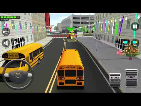 Super High School Bus Driving Simulator 3D - 2020 - Android Games #5