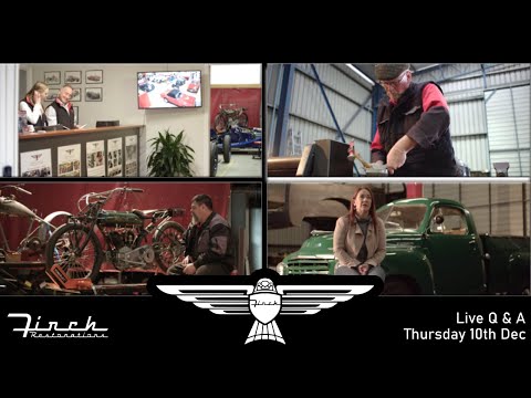 Finch Restorations Live Q&A - Episode #3