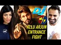 DJ ALLU ARJUN INTRO FIGHT SCENE REACTION Duvvada Jagannadhamn Best Action Scene