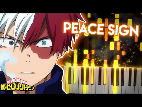 Peace Sign - Boku no Hero Academia Season 2 OP | Kenshi Yonezu (piano)