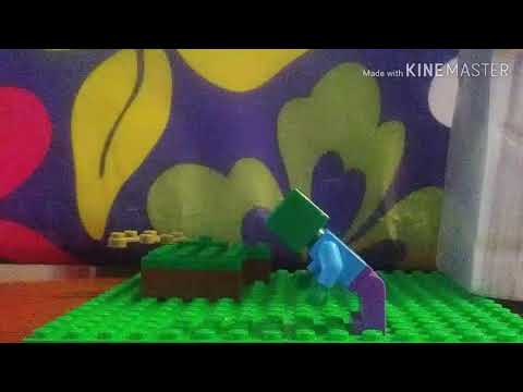 Poor zombie (LEGO Stop Motion)