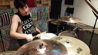 Senses Fail - Gold Jacket, Green Jacket (Drum Cover) ft. Jack&#39;s thumb