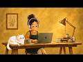 A Slow Morning At My Desk Cozy Swing Jazz 1940s Vintage Café With Soft Female Vocals