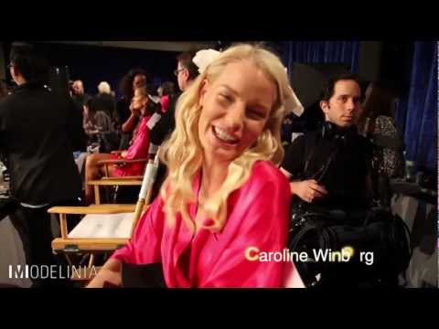 Caroline Winberg: Backstage at the 2011 Victoria's Secret Fashion Show