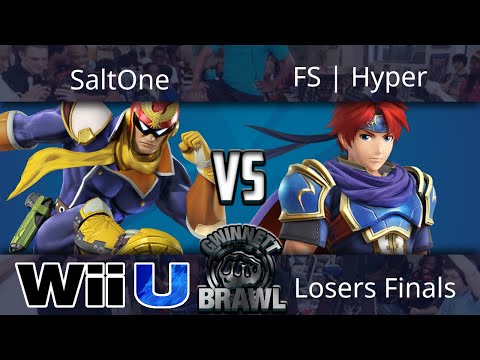 Gwinnett Brawl June - SaltOne (Falcon) vs FS | Hyper (Roy) - Smash 4 Losers Finals