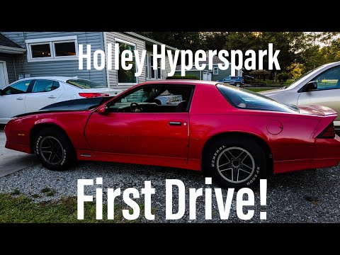 Holley Sniper EFI Hyperspark first drive!