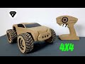 How To Make A Car Out Of Cardboard On The Remote Control