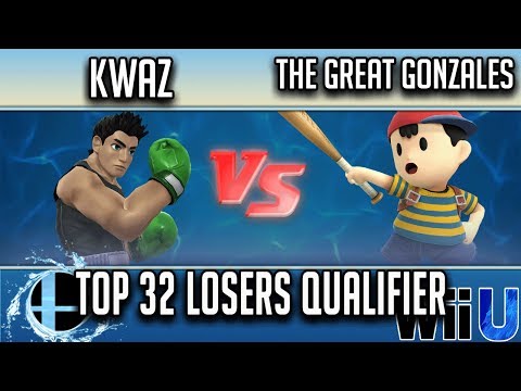 Smash'N'Splash 3 TOP 32 LOSERS QUALIFIER - Kwaz (Little Mac) vs The Great Gonzales (Ness)