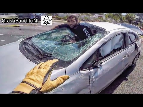 Most Extreme Motorcycle Crashes & Near Misses | CrashBanditoNL